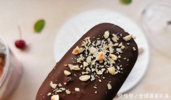 『香甜』自制脆皮雪糕,食材和比例都告诉你,香甜细腻又绵软,做法简单