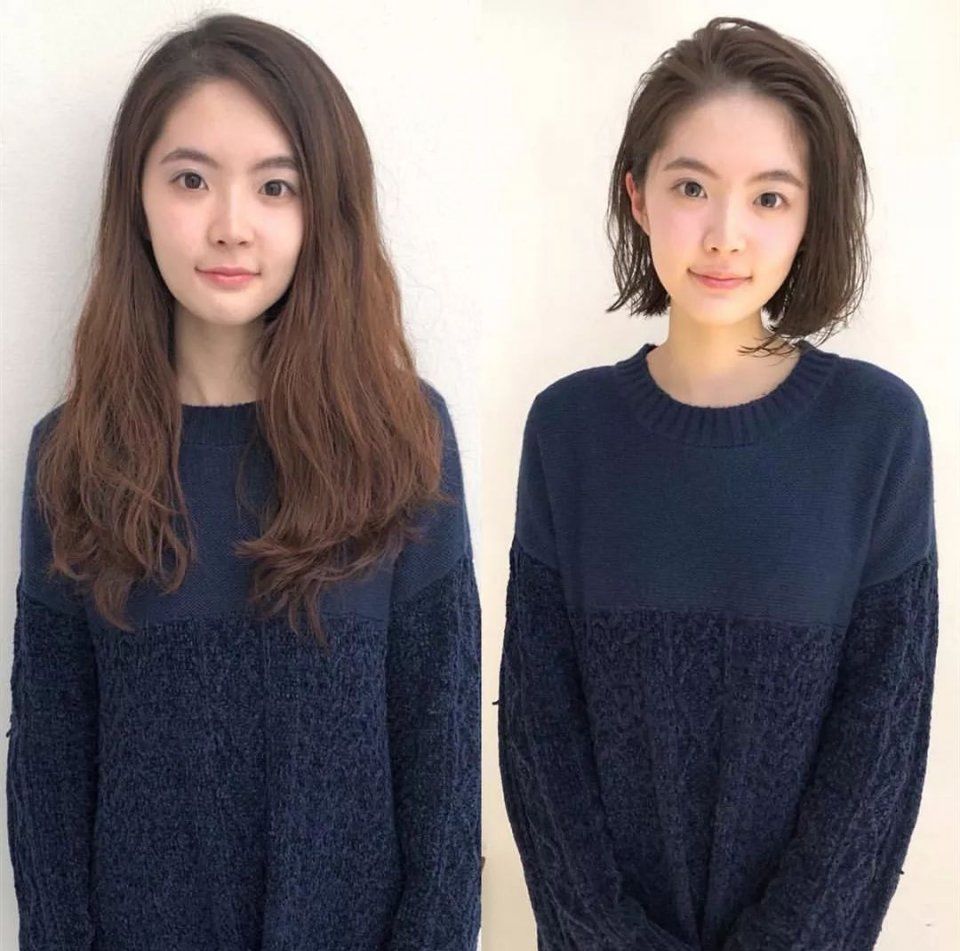 剪了短发以后，变化竟然这么大!