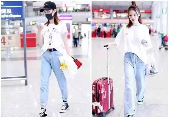 徐璐亮相，打扮小清新，有她这样的腿我也这么穿！