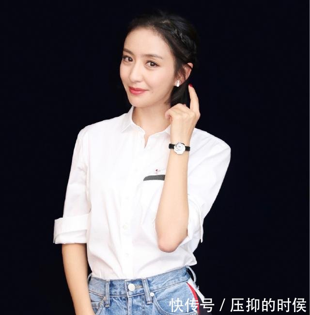 这条三千块牛仔裙，佟丽娅穿被吐槽，时隔7个月却被袁姗姗带火了