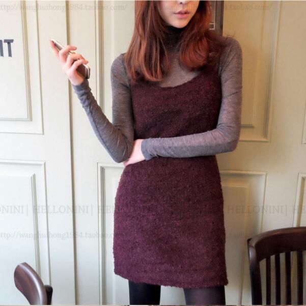 入秋转凉，美女是该准备显瘦打底衫了!收腹显胸，减龄曼身姿