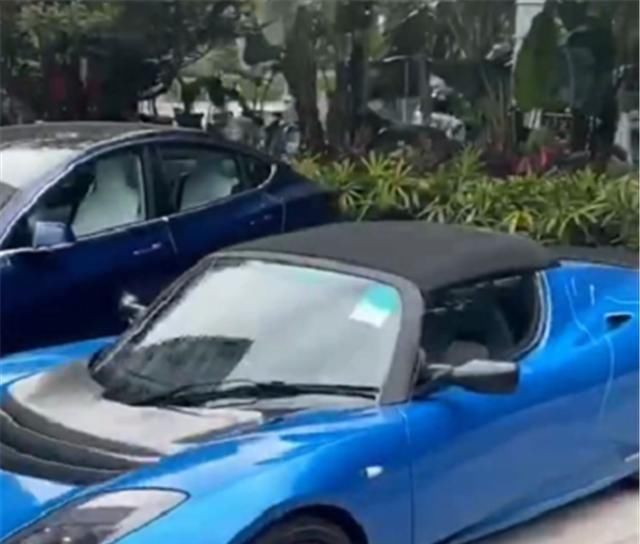  车标■东北首台改“特斯拉车标”的路特斯跑车，4.6秒破百，还挂两地牌