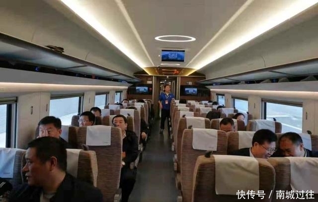  内部：鲁南高铁“复兴号”动车内部实拍流出，大量高清图首次曝