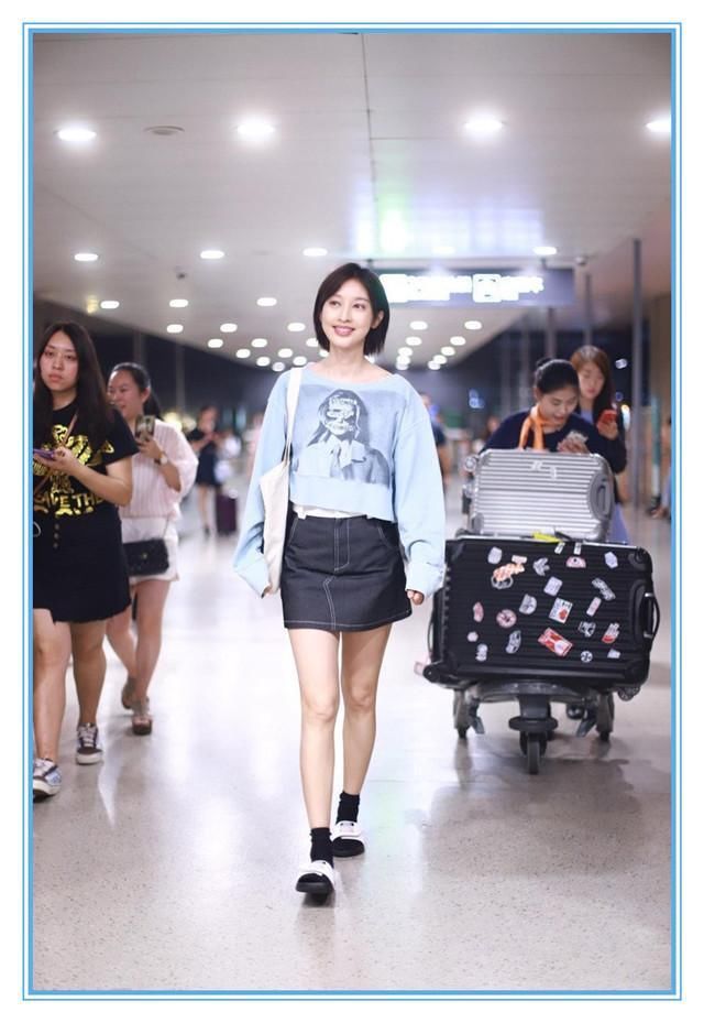 34岁张俪少女感绝了！穿A字裙嫩回未成年，连27岁李沁都望尘莫及