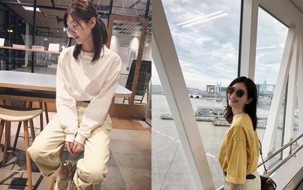 “碎卷刘海”的江疏影超甜 齐肩发的最佳打开方式