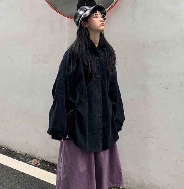 学学:建议小个子女生春天放弃阔腿裤吧,学学网红这样穿,又美又显高