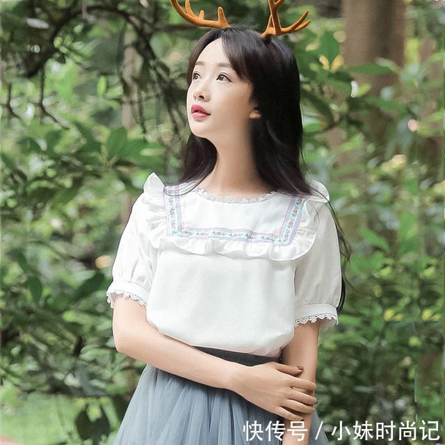  舒适：落落大方的雪纺衫，给即将到来的初夏注入一丝明亮的色彩!