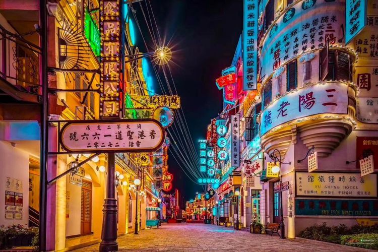 横店游玩指南之穿越到民国:逛广州街,吃在“老香港”!