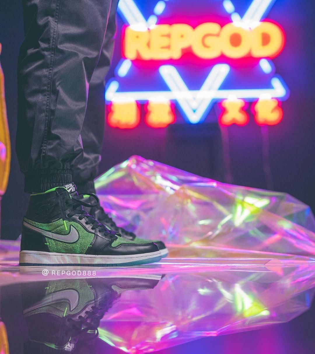  「曝光」全新Air Jordan 1 Zoom上脚首次曝光！看完又真香了