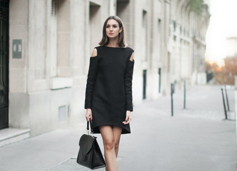 经典小黑裙如何穿出高阶感?