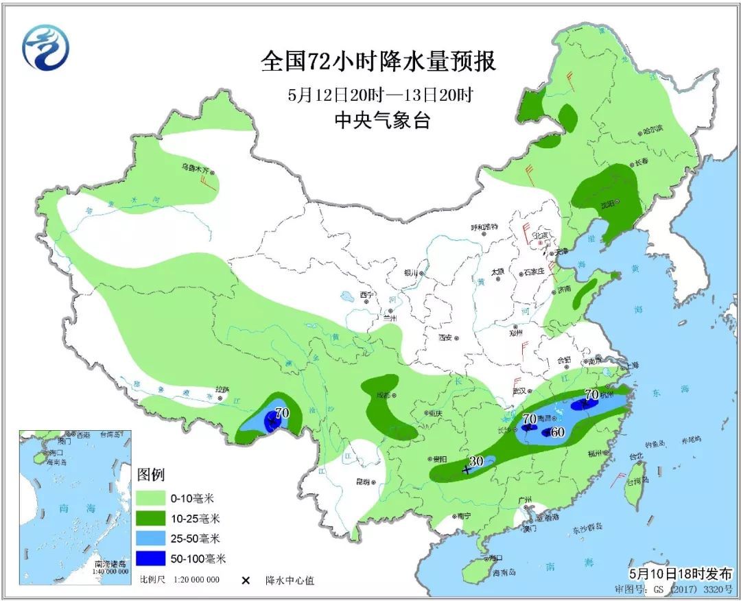 周末|中东部大部有雨 南方暴雨返场