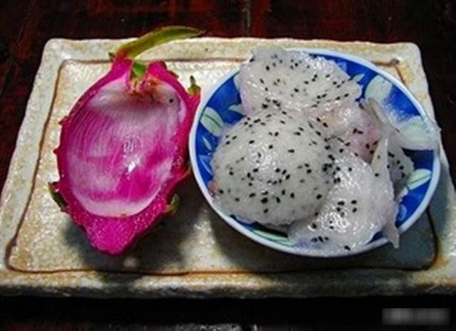 花盆中■好吃的火龙果,一块果肉,1周变别致盆栽,2年结果1大筐