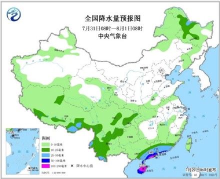 北方10省份强降雨来袭 局地有大暴雨！
