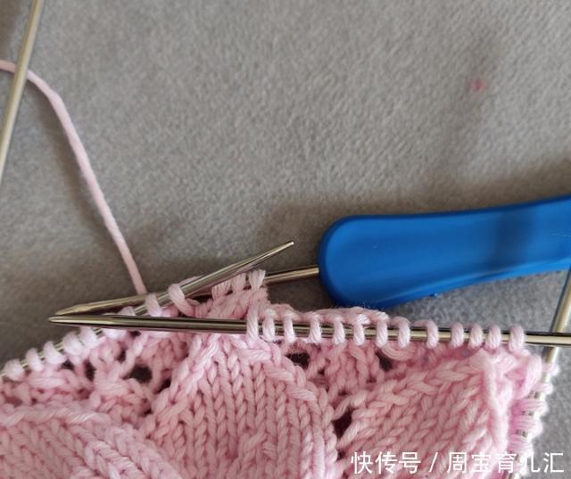 #精致#旋转的镂空八角杯垫,棒针编织更精致