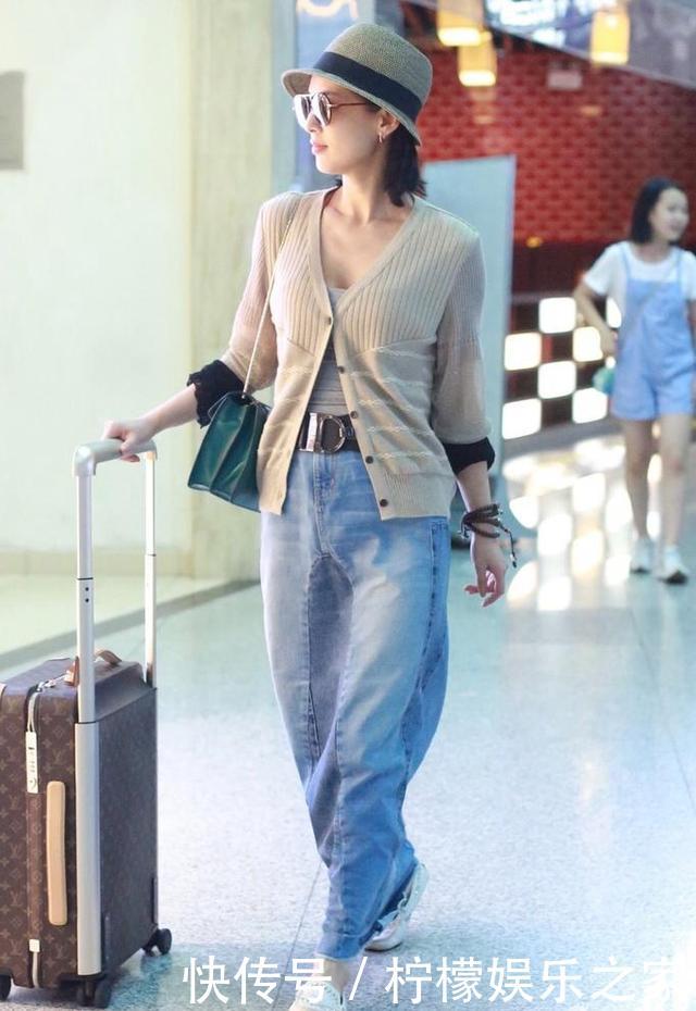 袁姗姗穿“假裤子”，黄圣依裙子上缝裤子，明星们的时尚真难懂！