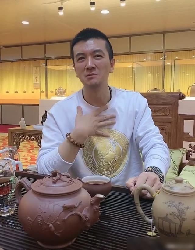  『茶壶』黄圣依老公杨子直播“翻车”，用价值近亿元茶壶喝茶险些打碎