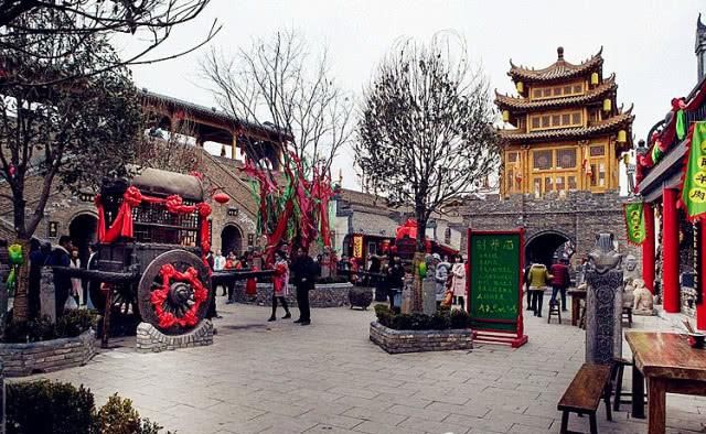 距离西安不远的重泉古镇，一种特有的古镇韵味，据说建在这里颇有