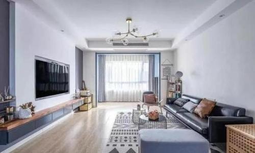 优雅的135㎡北欧三居，文艺时尚感并存