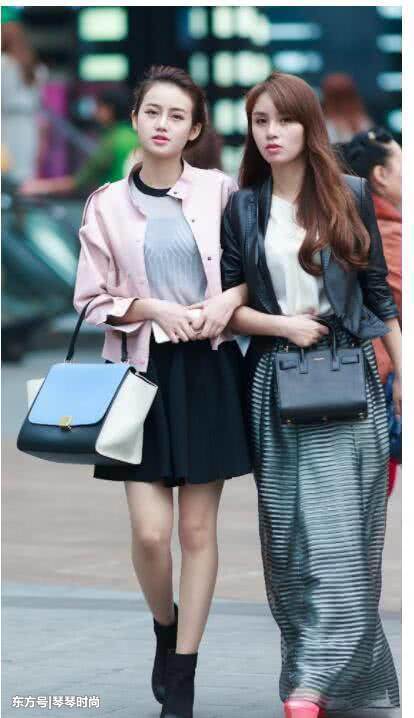 时尚抓拍:看时尚妹子穿衣搭配在秋季怎样去展现自信之美!