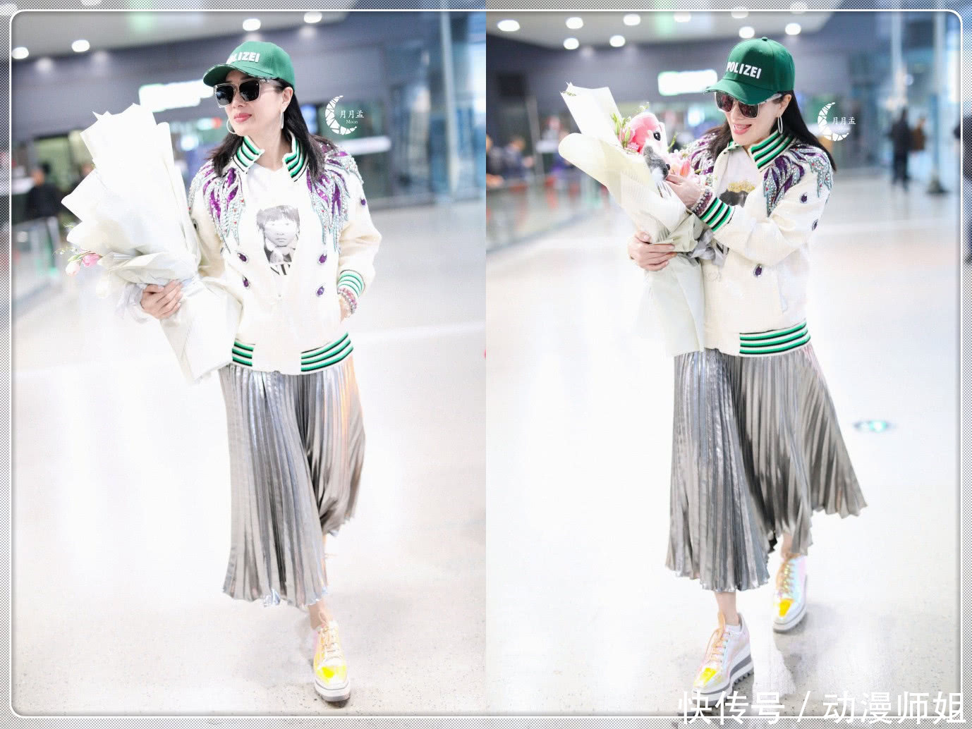 钟丽缇烫了个及肩短发，显老10岁不止，网友：应该有58了吧？