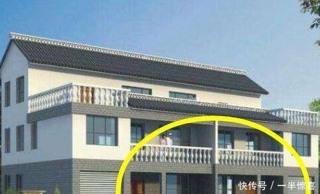 农村自建房大门不要朝这些地方开，师傅看了直摇头，有钱人也住穷