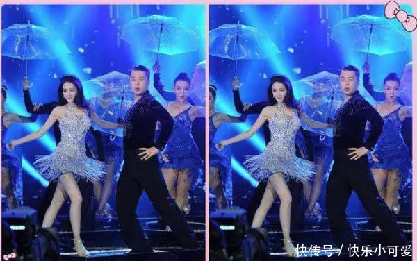 韩国第一美女,林允儿pk中国迪丽热巴，银色连衣裙太性感了!