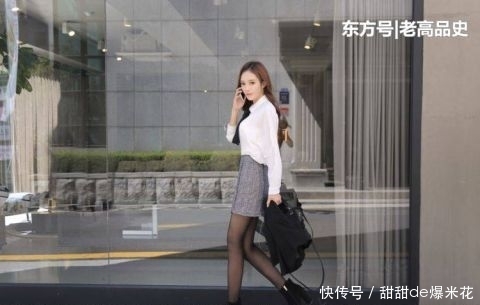  『小姐姐』时尚街拍，小姐姐穿白衬衫甜美清新，清纯唯美让人怦然心动