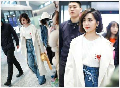 37岁蔡依林厉害了, 只不过穿了一条高腰裤, 气场瞬间两米八!