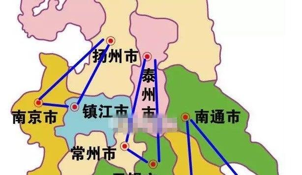 江苏3大都市圈格局改变其中1个一分为二，形成“四足”鼎立之势