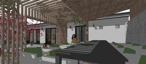 花15万，改造老宅三合院，静水流深，这个庭院简直太美了！