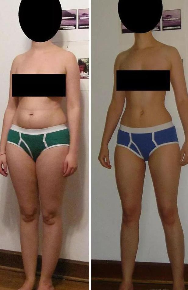 28-同是100斤，练瑜伽和不练瑜伽，身材差别有多大