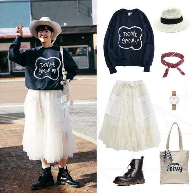 初秋季节，“慵懒风”日常搭配推荐，休闲卫衣时髦洋气超舒适