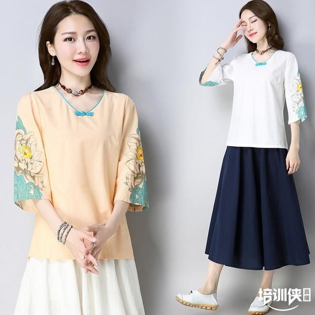 你不知道吧!5月最火棉麻女装，尤其7080后女人都争着买，忒便宜