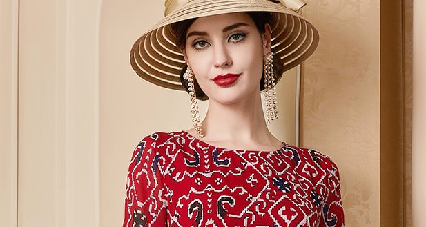 奔四奔五女人别穿地摊货，丢人!正流行的高雅裙，洋气精致美扎心