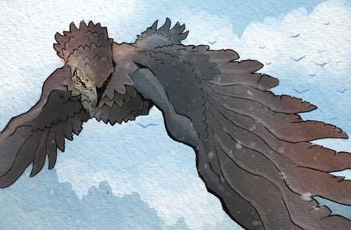  「狮子」翼展达7米，体重70公斤，这种史上最大的猛禽真的以狮子为食？