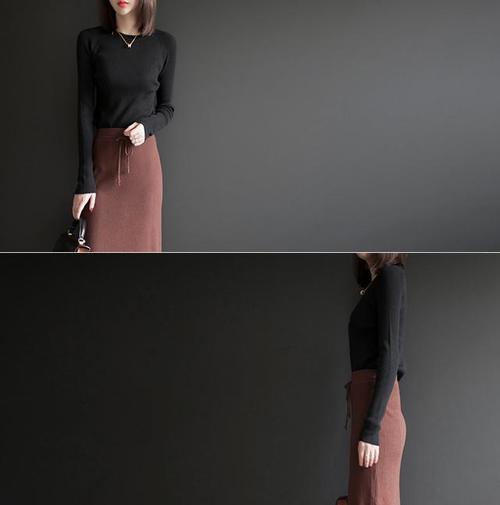 秋季针织搭配，优雅又美丽，时尚服装搭配推荐