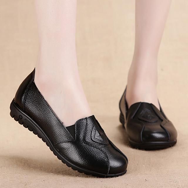 太美了，头一次见秋季妈妈鞋这么漂亮，洋气柔软，还倍有气质