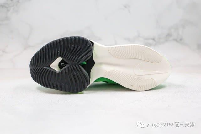  「Nike」耐克Nike Air Zoom NEXT%「破2」马拉松厚底跑步鞋绿色
