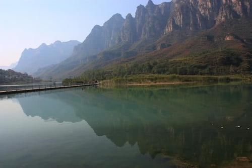 河南山西交界，这座古村景色不输5A，还藏着很多美景