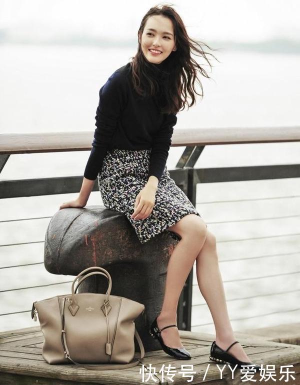 离开高跟看女神，赵丽颖尴尬身材55分！