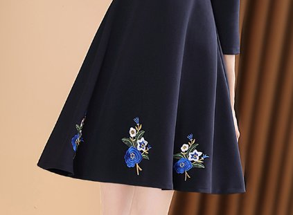 终于找到，比旗袍更女人味“欧货裙”，推荐6070女人穿，超美