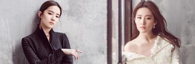 很少有女生敢直接露出额头，只有刘亦菲这样的女生才敢这么做！