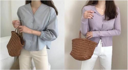  「春夏」做个粉嫩的美少女！这个春夏试试用清新色系来营造甜美减龄的搭配