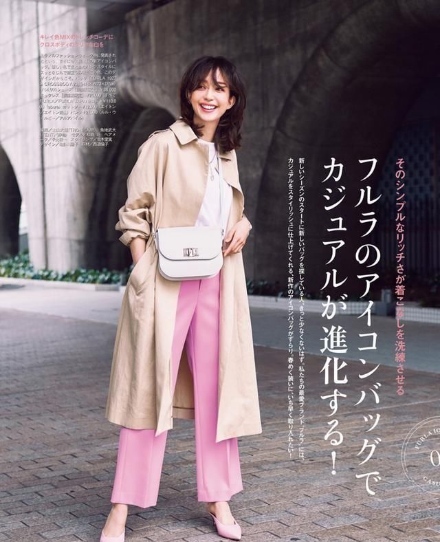 「卡其色搭配」穿裤子别总“老一套”!今年日杂最火的这条“马卡龙裤”时髦极了