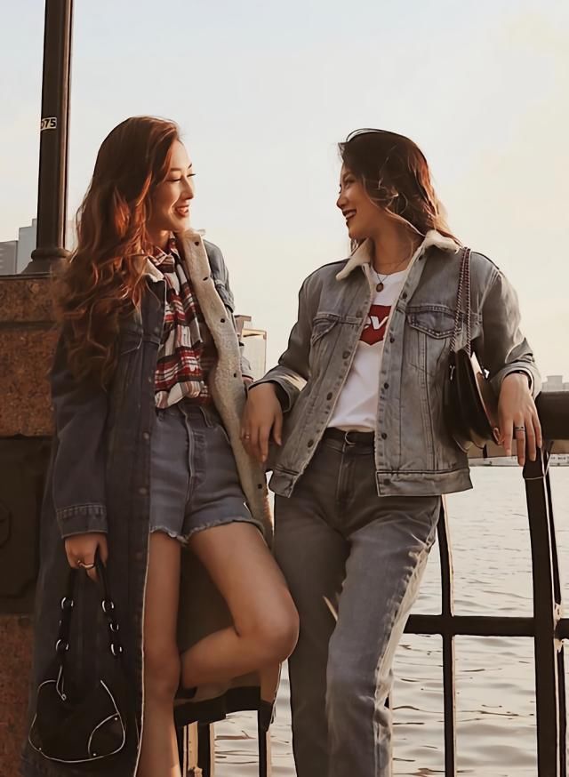  2019冬暖系列■让女神“疯狂”的牛仔外套，现在穿刚刚好