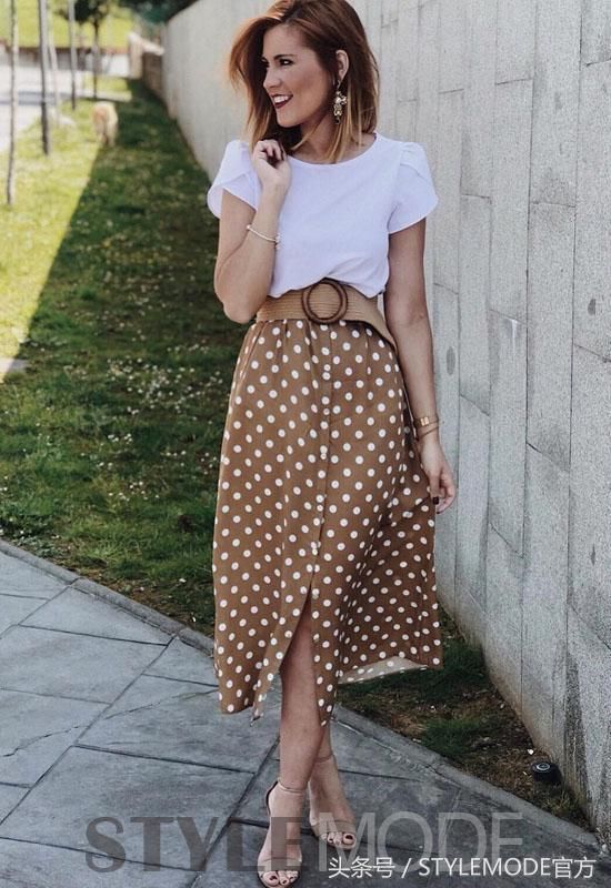 优雅的迷笛裙，夏日里的一股清流