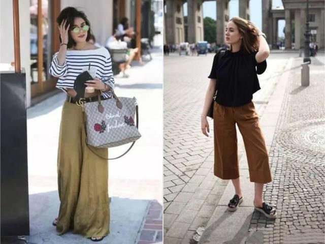 秋天穿阔腿裤,记住3不穿,尤其是第1种,再贵的裤子也显廉价