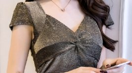 微胖女人也能穿的紧身裙!洋气又显瘦，让人一见挪不开眼