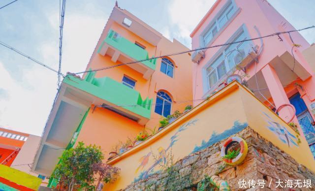 浙江“梦幻”小渔村,房屋全都五彩缤纷,宛如童话世界