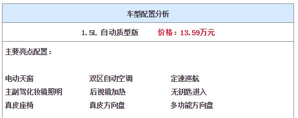  『自动质尚版』同级别运动标杆！这款车刚刚上市，配置怎么选？看这里！